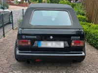 Gebraucht VW Golf Cabriolet 1988 Schwarz Cabrio
