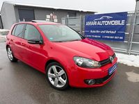 Gebraucht VW Golf VI Style 122 PS (89 kW) 2011 Rot Kleinwagen