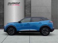 Gebraucht Peugeot e-2008 GT 114 kW (156 PS) 2021 Blau/typ aussenverkleidung met SUV