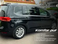 Gebraucht VW Touran Highline 150 PS (110 kW) 2017 Schwarz Van / Kleinbus