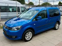 Gebraucht VW Caddy Comfortline 102 PS (75 kW) 2012 Blau Van / Kleinbus