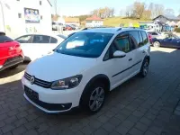 Gebraucht VW Touran Cross 140 PS (102 kW) 2012 Weiß Van / Kleinbus