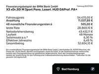 Gebraucht BMW X3 Efficient Dynamics 245 PS (180 kW) 2024 Sophistograu (grau) SUV