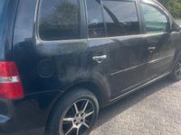 Gebraucht VW Touran 105 PS (77 kW) 2007 Schwarz Van / Kleinbus