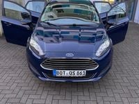 Gebraucht Ford Fiesta Trend 82 PS (60 kW) 2013 Blau Kleinwagen