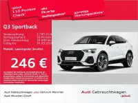 Gebraucht Audi Q3 Sportback Sport 150 PS (110 kW) 2025 Gletscherweiß metallic SUV