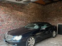 Gebraucht Mercedes SL350 2003 Blau Cabrio