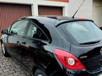 Gebraucht Opel Corsa 69 PS (50 kW) 2010 Schwarz Kleinwagen