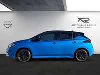 Gebraucht Nissan Leaf 110 kW (150 PS) 2021 Blau Kleinwagen