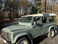 Gebraucht Land Rover Defender 122 PS (89 kW) 2008 Grün Kombi