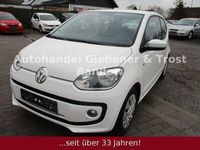 Gebraucht VW up! move up! 60 PS (44 kW) 2015 Weiß Kleinwagen