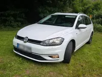 Gebraucht VW Golf VII 116 PS (85 kW) 2018 Weiß Kombi
