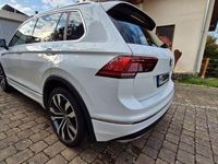 Second-hand VW Tiguan Highline 239 CP (175 kW) 2017 Alb SUV