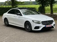 Gebraucht Mercedes E220 AMG line 194 PS (142 kW) 2018 Polarweiss Limousine