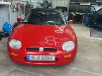 Gebraucht MG F 120 PS (88 kW) 1998 Rot Cabrio