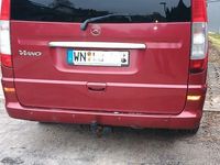 Gebraucht Mercedes Viano 150 PS (110 kW) 2006 Rot Van / Kleinbus