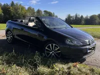 Gebraucht VW Golf Cabriolet Exclusive 160 PS (117 kW) 2013 Schwarz Cabrio