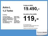 Gebraucht Opel Astra 131 PS (96 kW) 2023 Amber yellow (metallic) Limousine