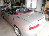 Gebraucht MG F 120 PS (88 kW) 1999 Silber Cabrio