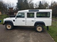 Gebraucht Land Rover Defender 113 PS (83 kW) 1996 Weiß Kombi