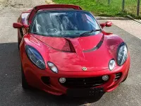 Brugt Lotus Elise 122 HK (89 kW) 2001 Rød Cabriolet