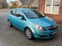 Gebraucht Opel Corsa 87 PS (63 kW) 2010 Blau Kleinwagen