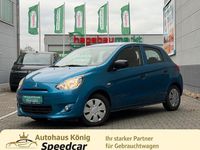 Gebraucht Mitsubishi Space Star Diamant Edition 71 PS (52 kW) 2015 Blau Kleinwagen