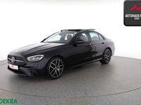 Gebraucht Mercedes E220 AMG 194 PS (142 kW) 2021 Obsidianschwarz Limousine