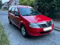 Gebraucht Dacia Logan MCV 87 PS (63 kW) 2013 Rot Kombi