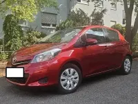 Gebraucht Toyota Yaris 69 PS (50 kW) 2012 Rot Kleinwagen