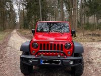 Gebraucht Jeep Wrangler Rubicon 284 PS (208 kW) 2018 Rot SUV