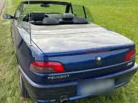 Gebraucht Peugeot 306 Cabriolet 132 PS (97 kW) 1998 Blau Cabrio