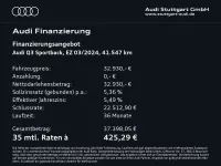 Gebraucht Audi Q3 150 PS (110 kW) 2024 Mythosschwarz metallic SUV
