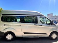 gebraucht Ford Transit Custom HOCH 2,2 TDCI 9 Sitze+ Rollstuhlrampe+ Klima
