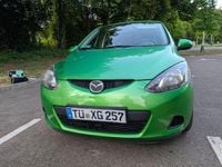 Gebraucht Mazda 2 Independence 86 PS (63 kW) 2009 Grün Kleinwagen