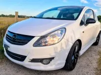 Gebraucht Opel Corsa OPC 90 PS (66 kW) 2009 Weiß Kleinwagen