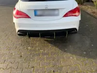 Gebraucht Mercedes CLA180 AMG line 122 PS (89 kW) 2016 Weiß Coupé
