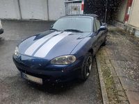 Gebraucht Mazda MX5 110 PS (80 kW) 2002 Blau Cabrio