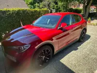 Gebraucht Alfa Romeo Stelvio Super 190 PS (139 kW) 2017 Rot SUV