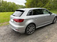 Używany Audi A3 S-Line 150 KM (110 kW) 2019 Srebrny Sedan/Limuzyna