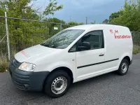 Gebraucht VW Caddy 75 PS (55 kW) 2009 Weiß Van / Kleinbus