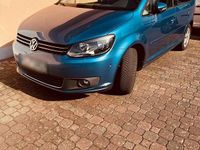 Gebraucht VW Touran Style 140 PS (102 kW) 2012 Blau Van / Kleinbus