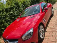 Gebraucht Mercedes SL500 435 PS (319 kW) 2013 Rot Cabrio