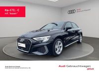 Gebraucht Audi A3 S-Line 204 PS (150 kW) 2022 Mythosschwarz metallic Limousine
