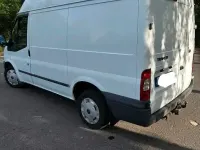 Gebraucht Ford Transit 85 PS (62 kW) 2010 Weiß Van / Kleinbus