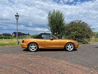 Gebraucht Mazda MX5 110 PS (80 kW) 1998 Gold Cabrio