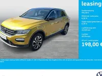 Gebraucht VW T-Roc Active 150 PS (110 kW) 2021 Kurkumagelb metallic/schwarz SUV