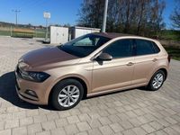 Gebraucht VW Polo Highline 95 PS (69 kW) 2018 Gold Kleinwagen