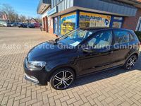 Gebraucht VW Polo Trendline 60 PS (44 kW) 2017 Schwarz Kleinwagen