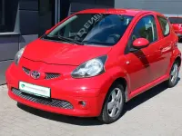 Gebraucht Toyota Aygo Basis 68 PS (50 kW) 2005 Rot Kleinwagen